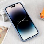iPhone 14 Pro Liquid Silicone Magsafe Phone Case - Gray Blue - Product photo 3