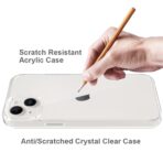 iPhone 15 Plus Scratchproof Acrylic TPU Phone Case - Transparent - Sample product photo 2