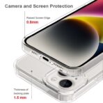 iPhone 15 Plus Scratchproof Acrylic TPU Phone Case - Transparent - Sample product photo 1