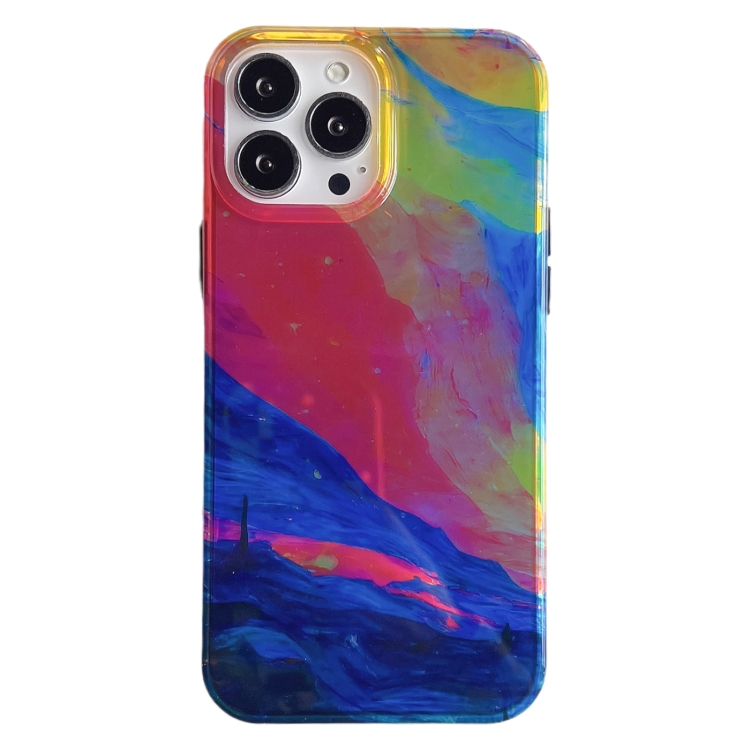 iPhone 14 Double-sided Film Laser Phone Case - Colorful - Product photo 1